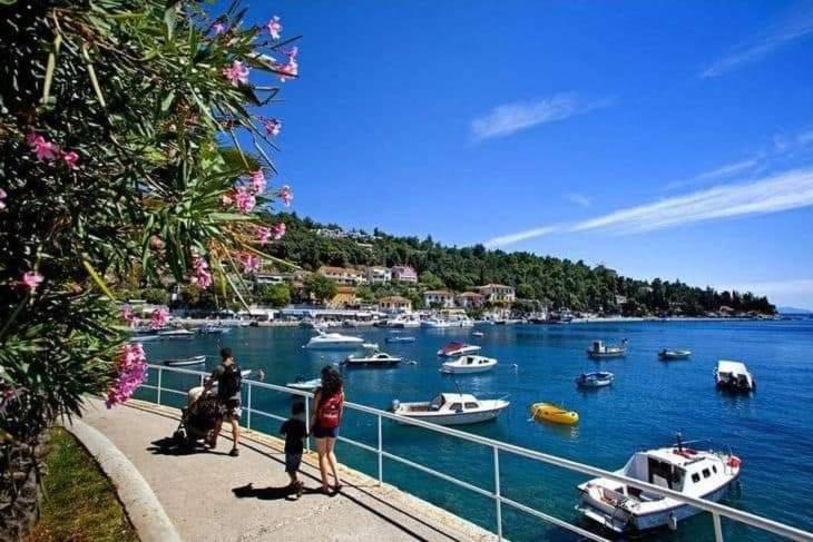 Apartman Lukas Rabac Bagian luar foto